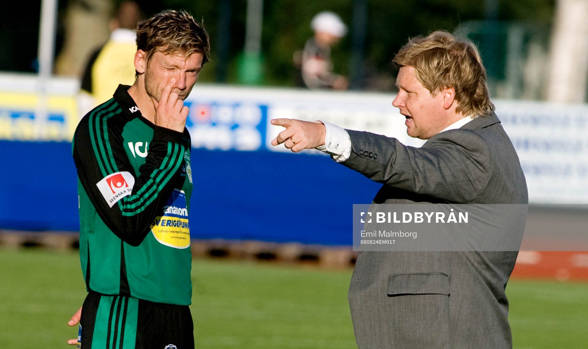   Jesper Blomqvist, Enköping. tränare