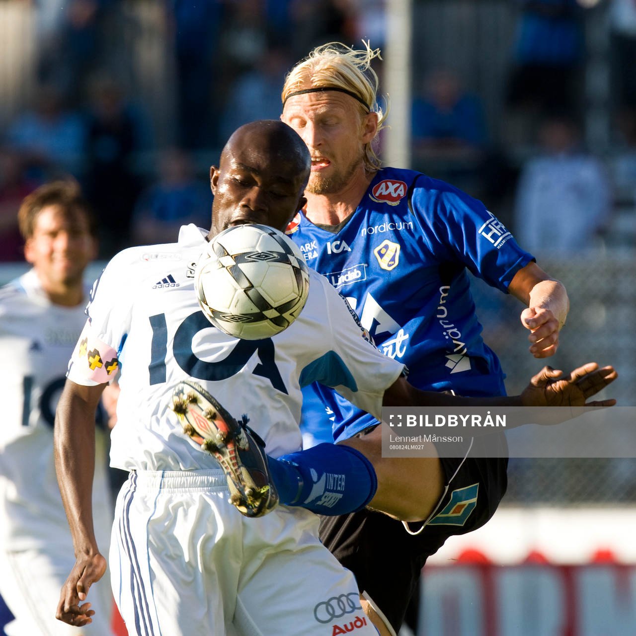 Per Johansson och Jones Kusi Asare