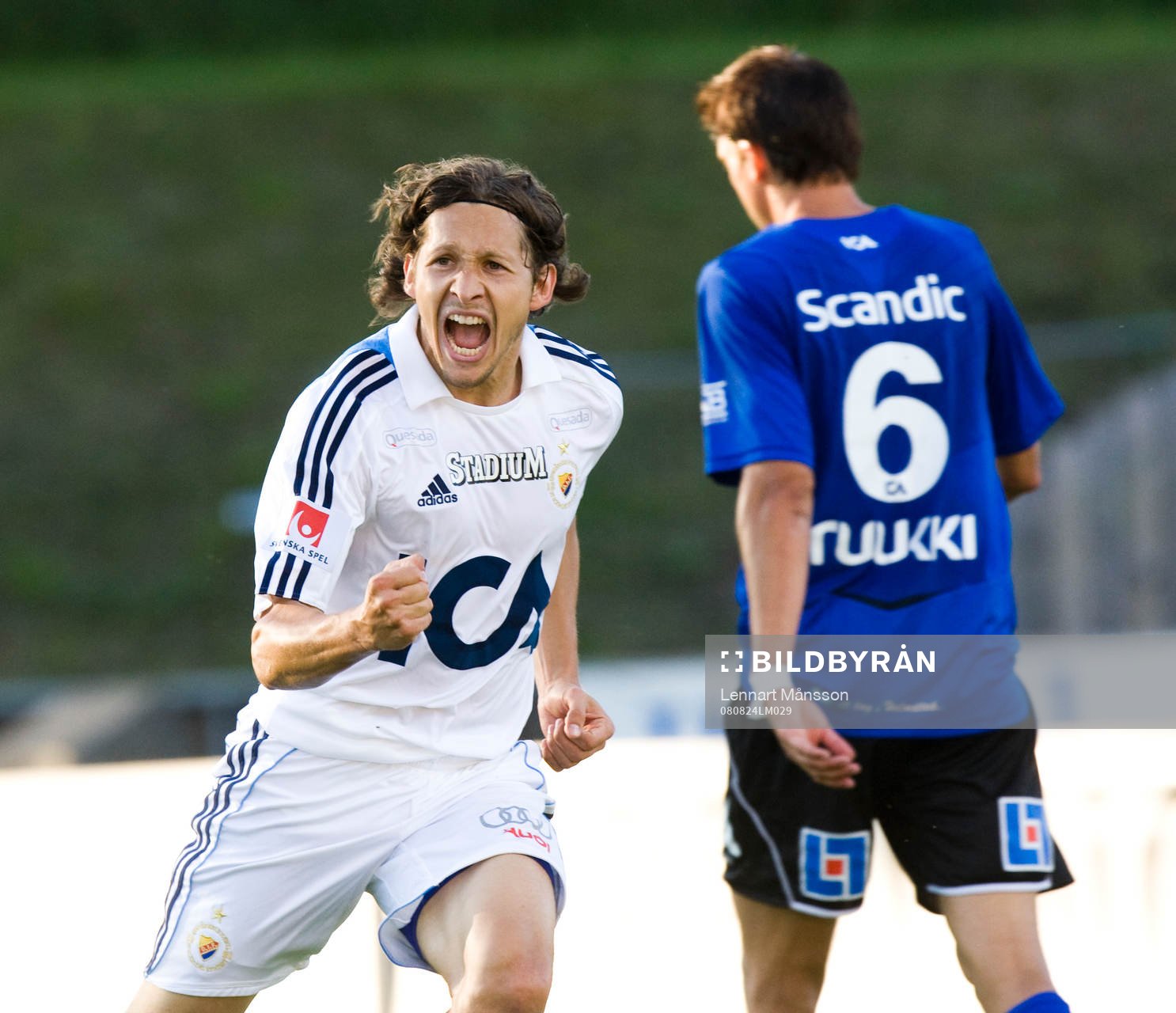Andrej Komac, jubel, Mikael Rosén