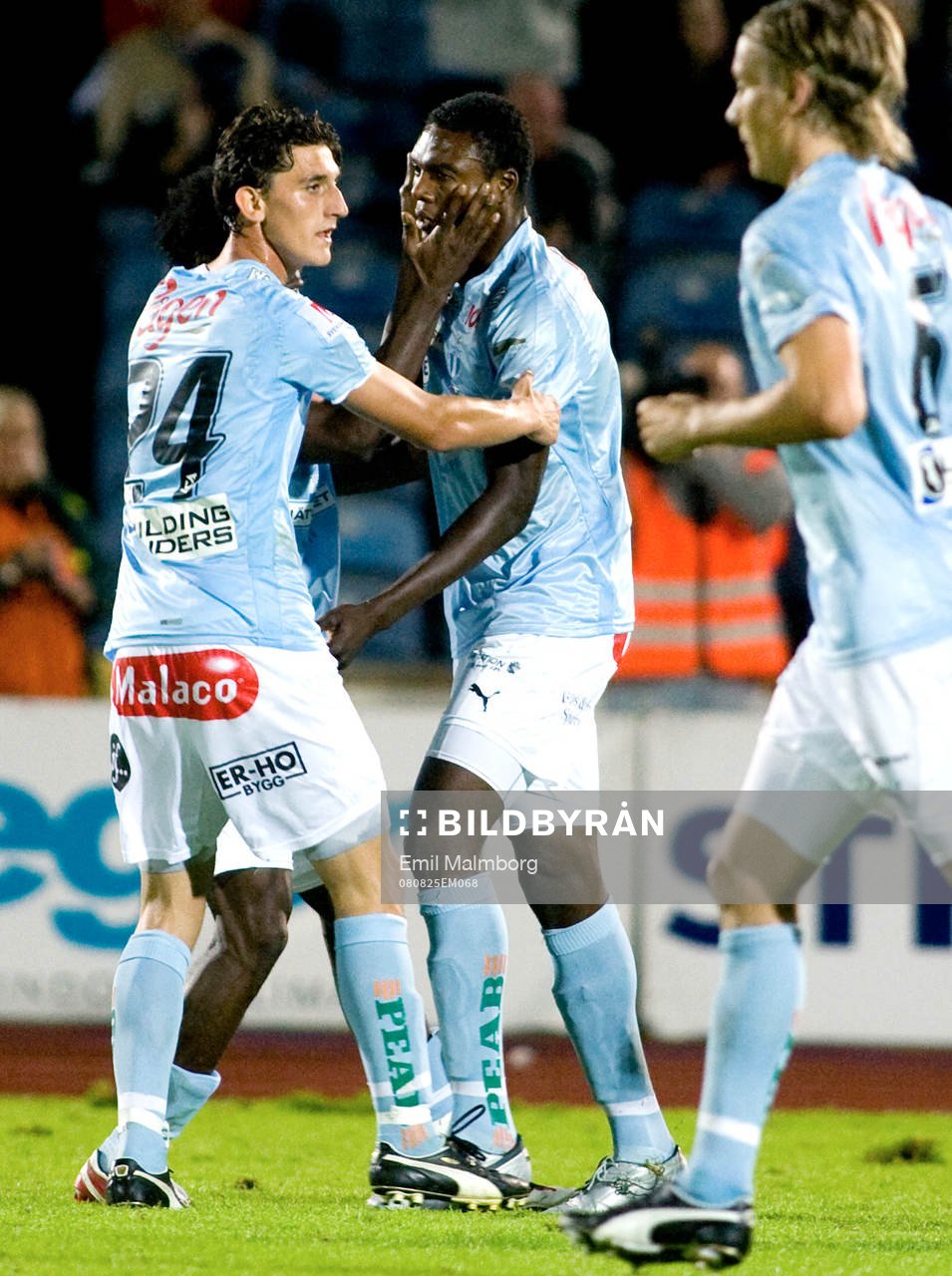 Edward Ofere, Malmö, Jubel