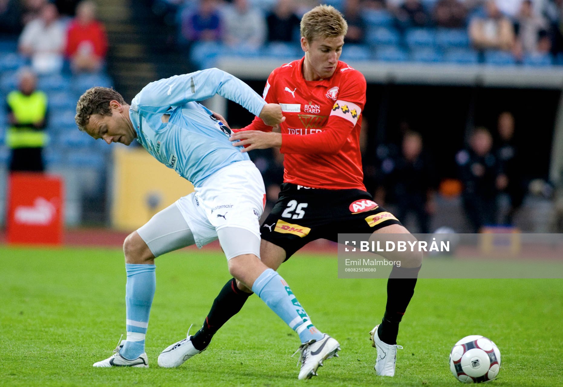 Jonatan Johansson, Malmö och Rasmus Bengtsson, Trelleborg