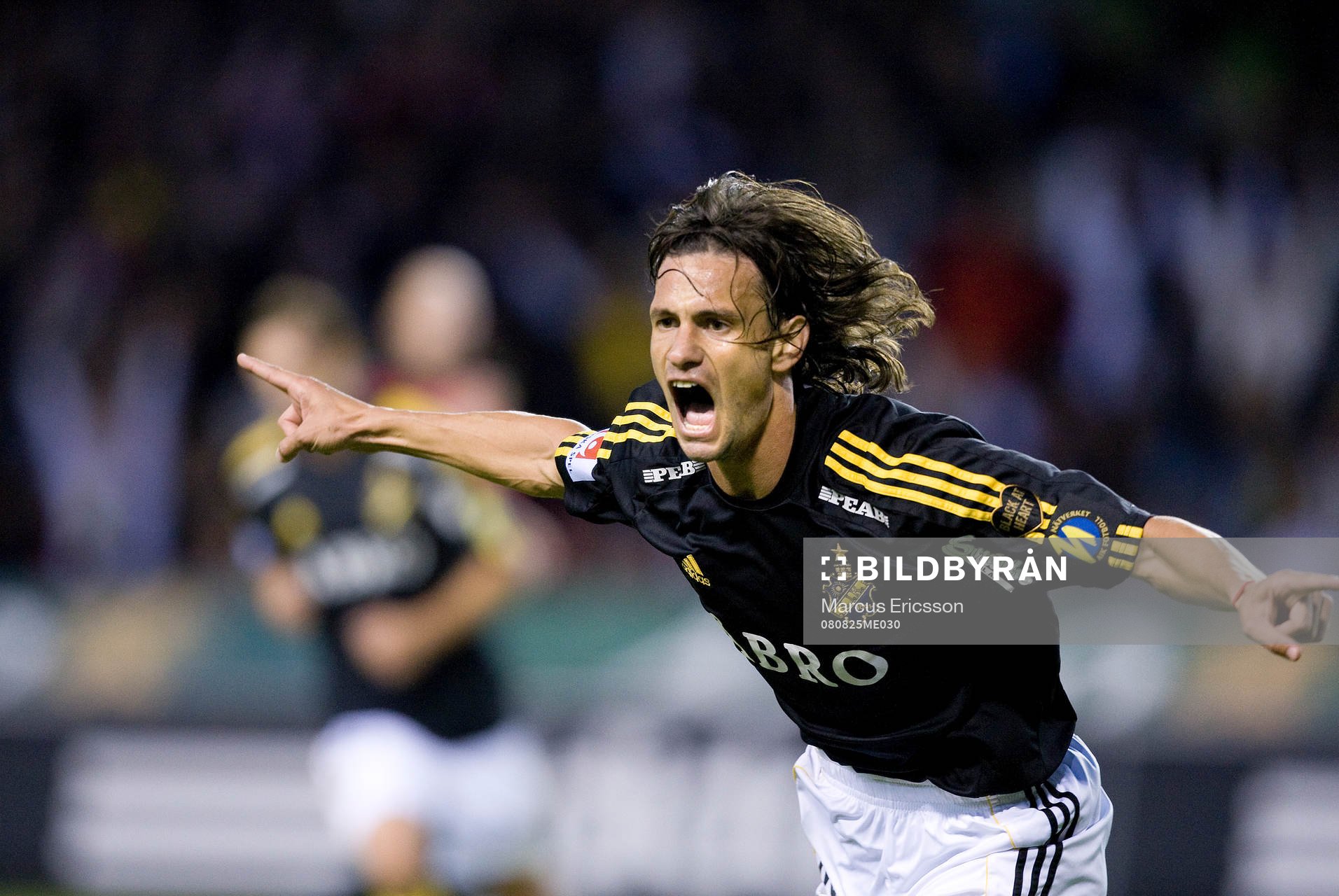 Iván Óbolo, AIK, jubel