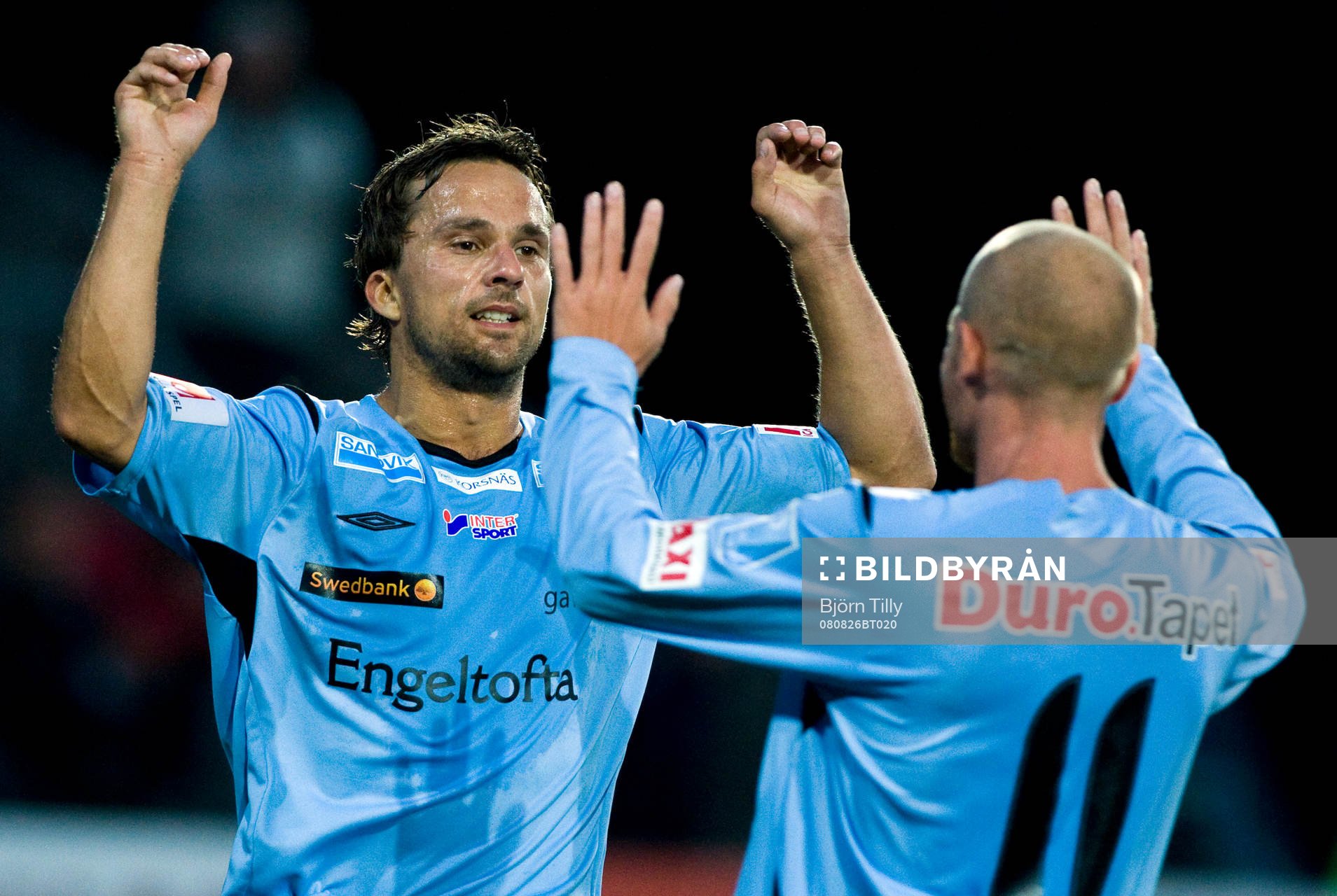 Mathias Woxlin, Gefle, jubel
