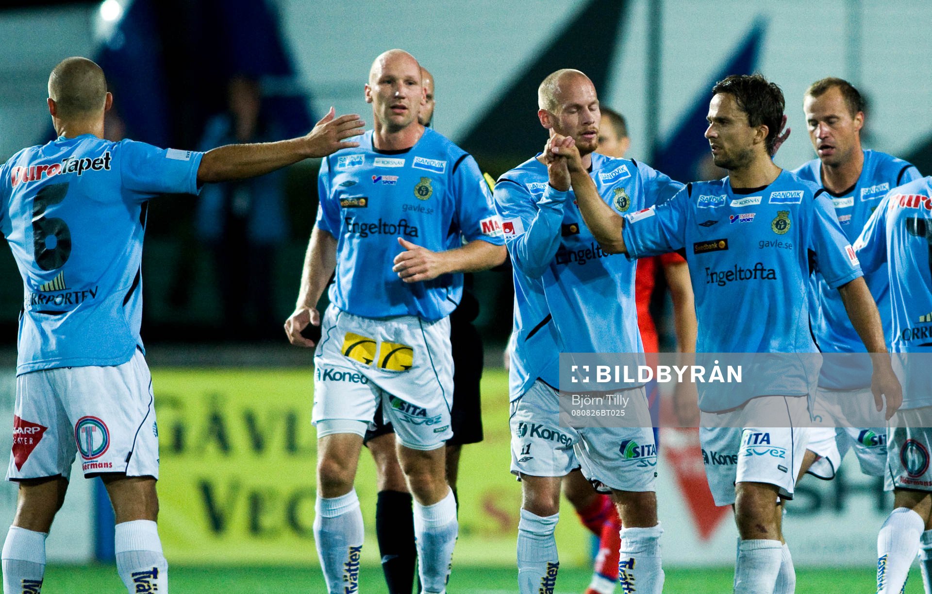 Mathias Woxlin, Gefle gratuleras