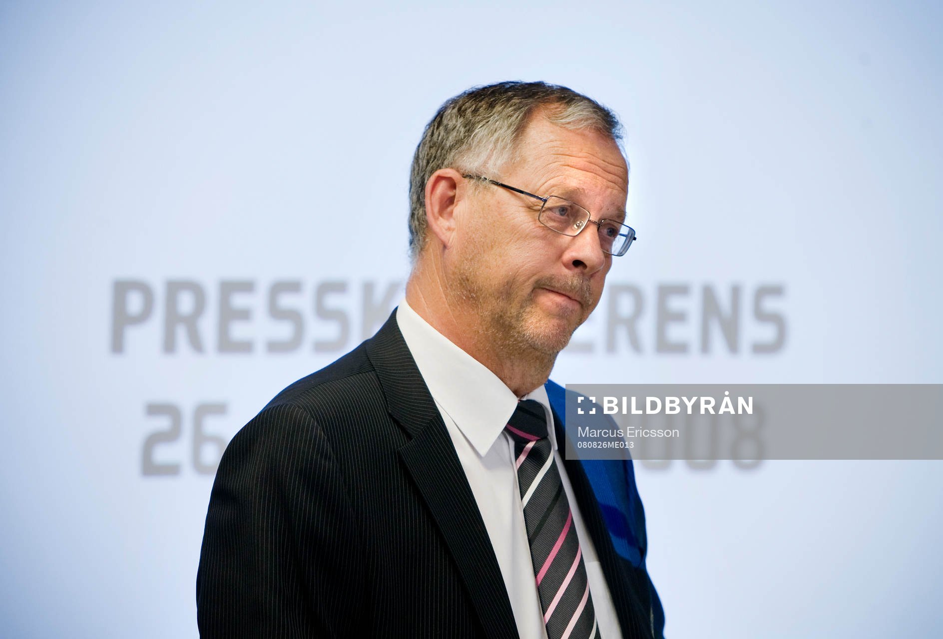 Presskonferens, Lars Lagerbäck, Förbundskapten