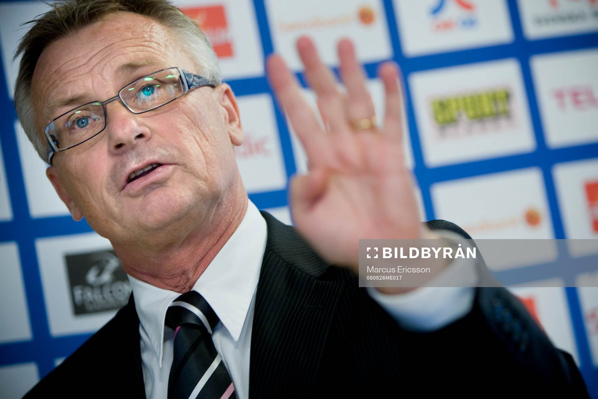 Presskonferens, Roland Andersson, Ass. Förbundskapten