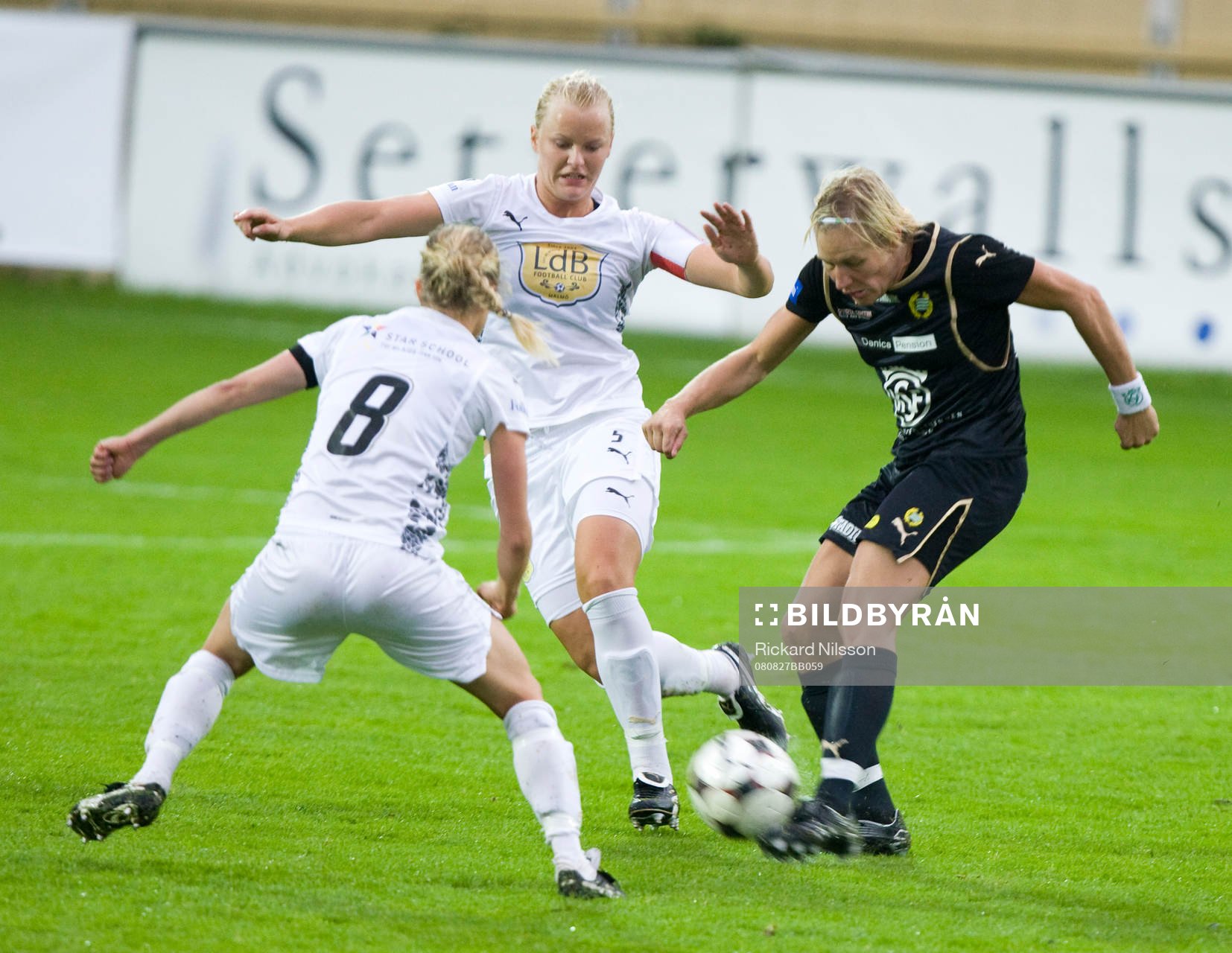 Nilla Fischer och Kristin Bengtsson