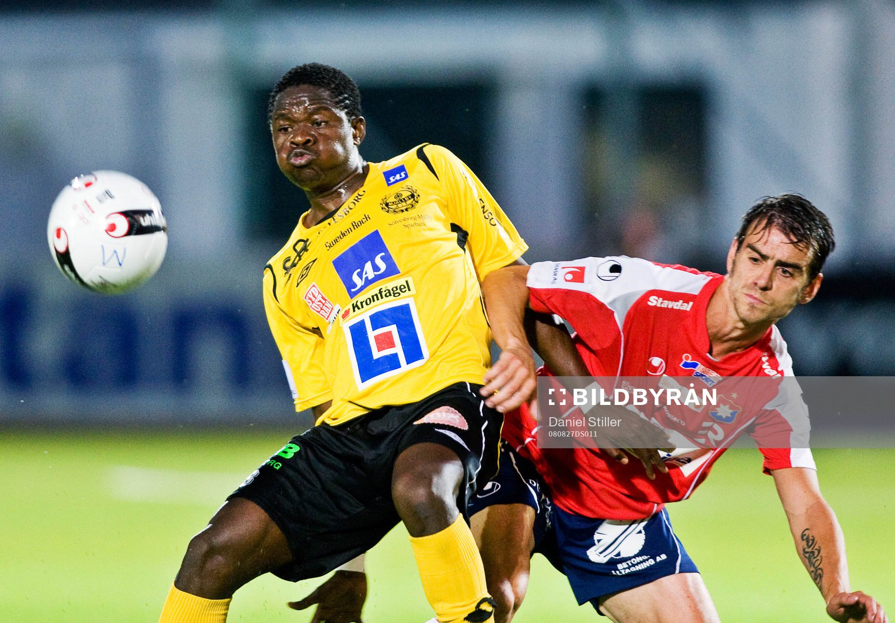Patrick Osiako, Mjällby. Björn Anklev, Örgryte