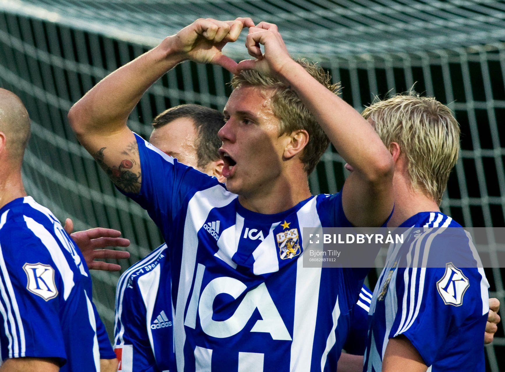 Pontus Wernbloom, Göteborg, jubel