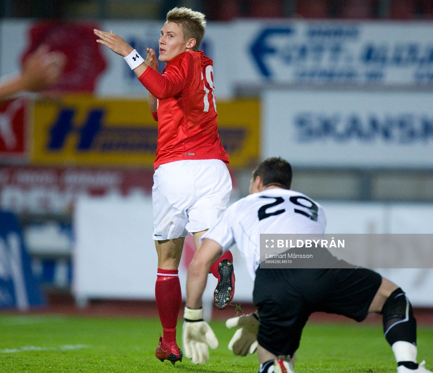 4-0, 3-målsskytten Patrik Ingelsten, jubel