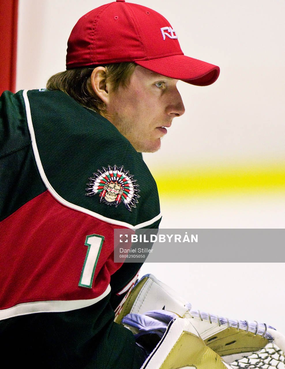 Johan Holmqvist, målvakt Frölunda
