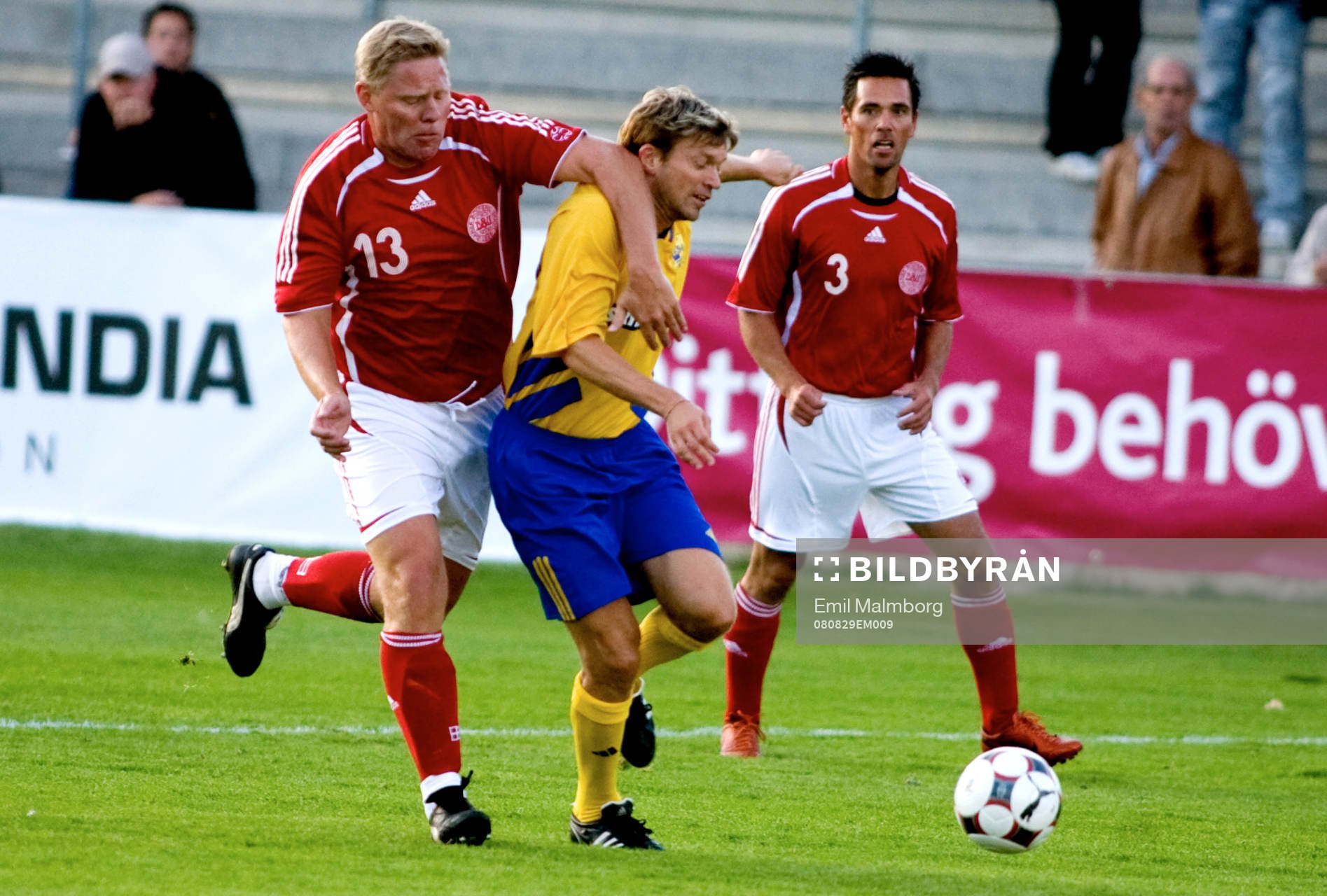Henrik Larsen, Danmark och Jesper Blomqvist, Sverige