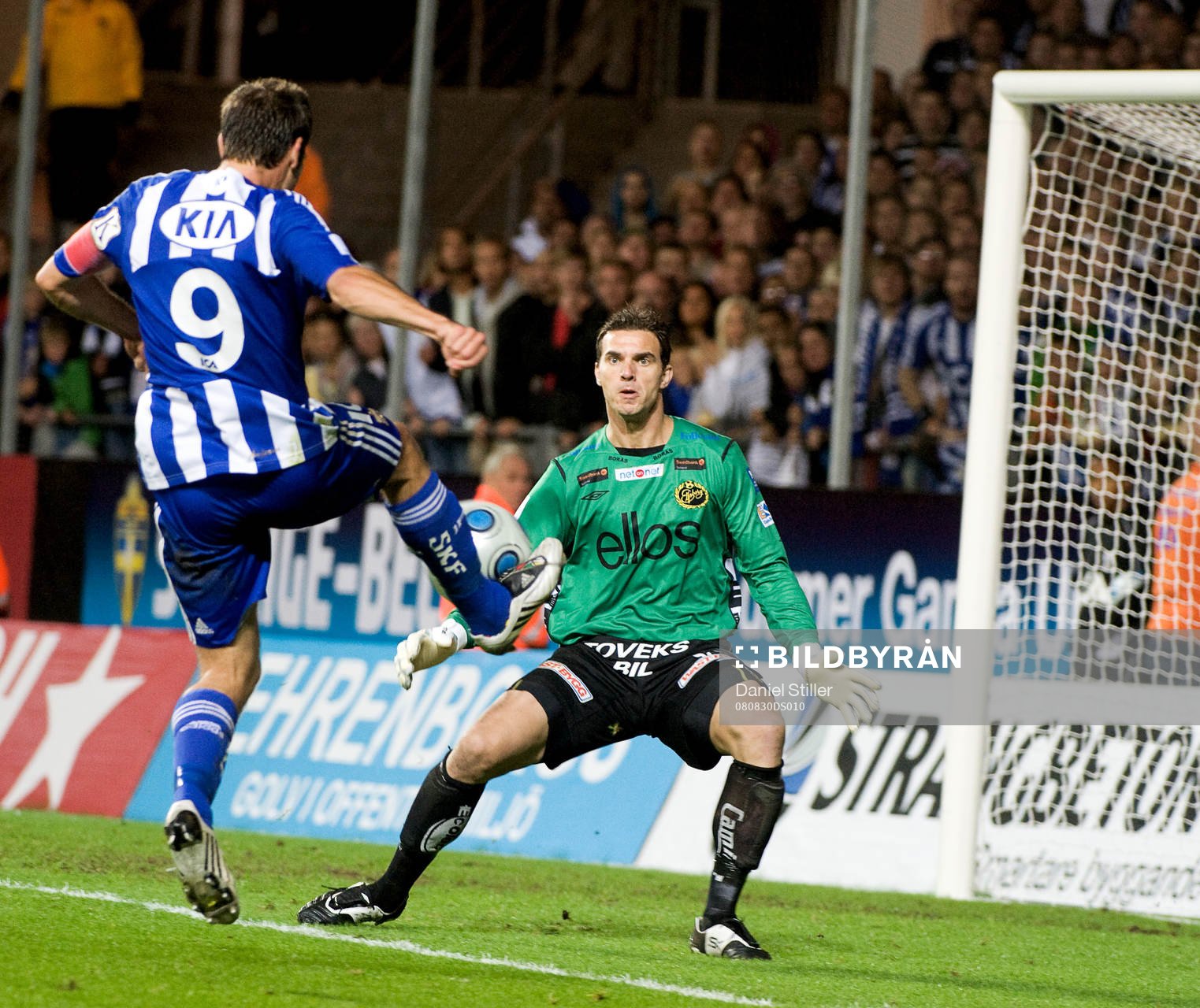 Stefan Selakovic, IFK Göteborg, spelar fram till 2-0