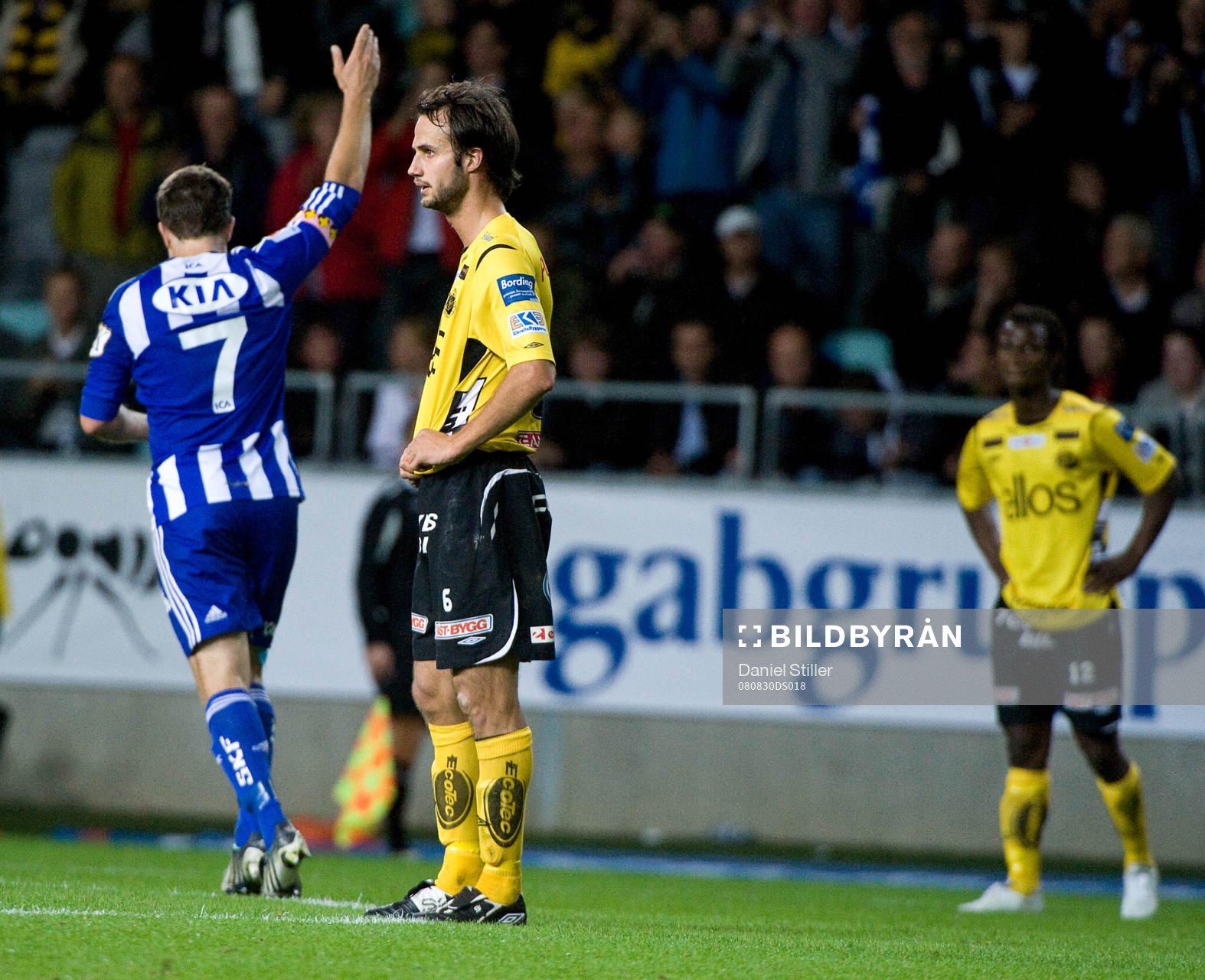 Tobias Hysén, IFK Göteborg, jubel, Helgi Danielsson,