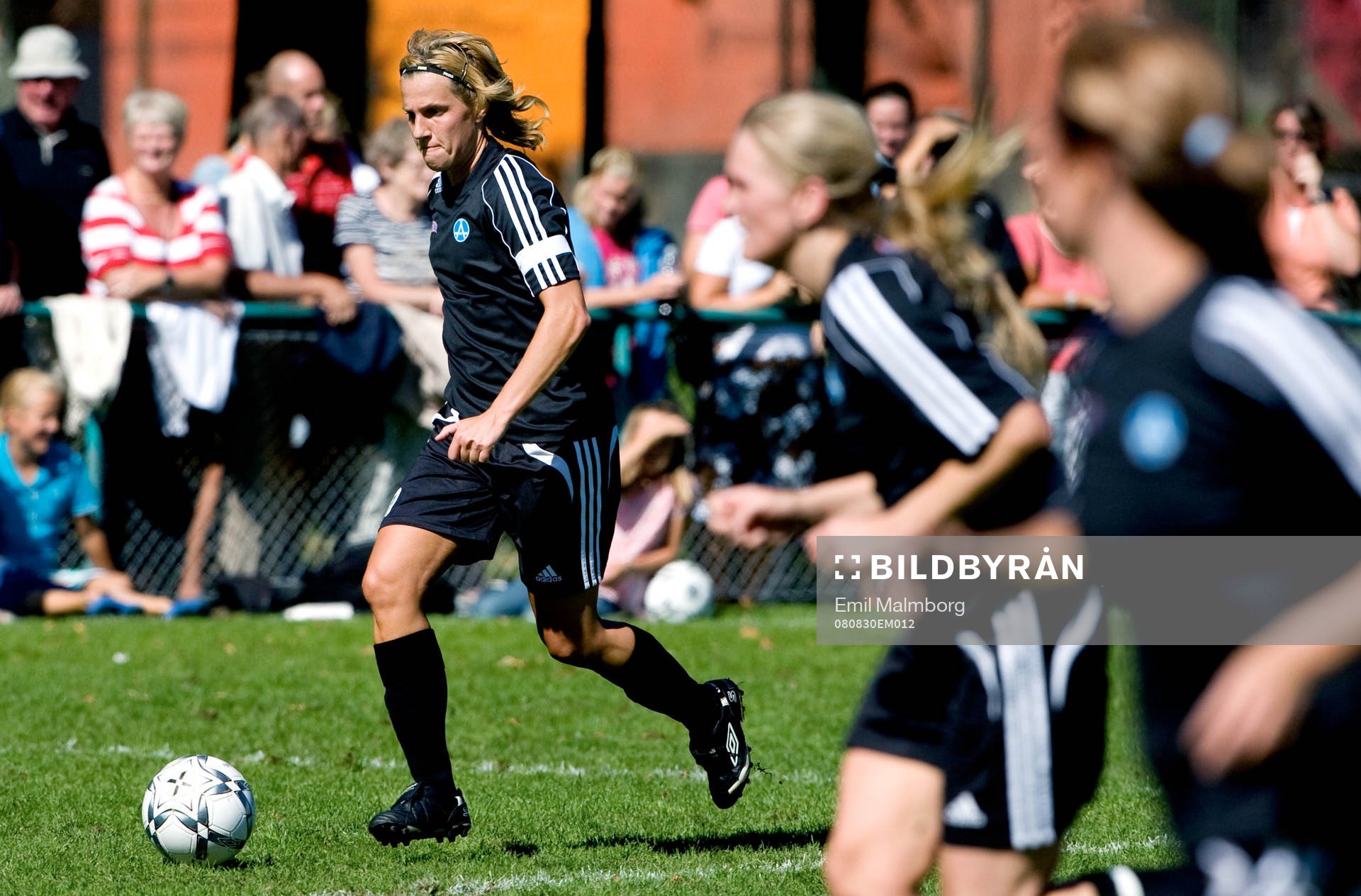 Fotboll, LDB Golden Girls - Älvsjö. Malin Andersson,