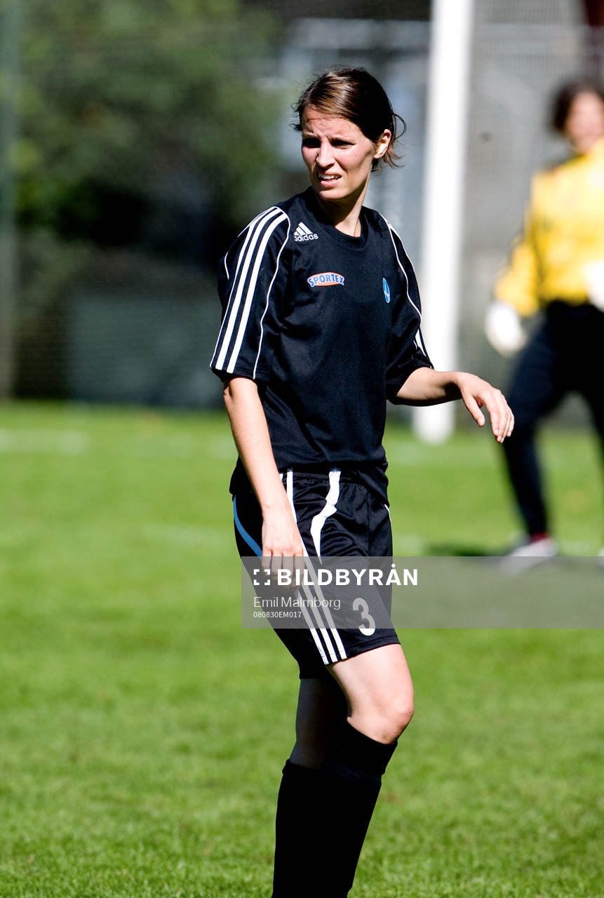Fotboll, LDB Golden Girls - Älvsjö. Anna Pohjanen,