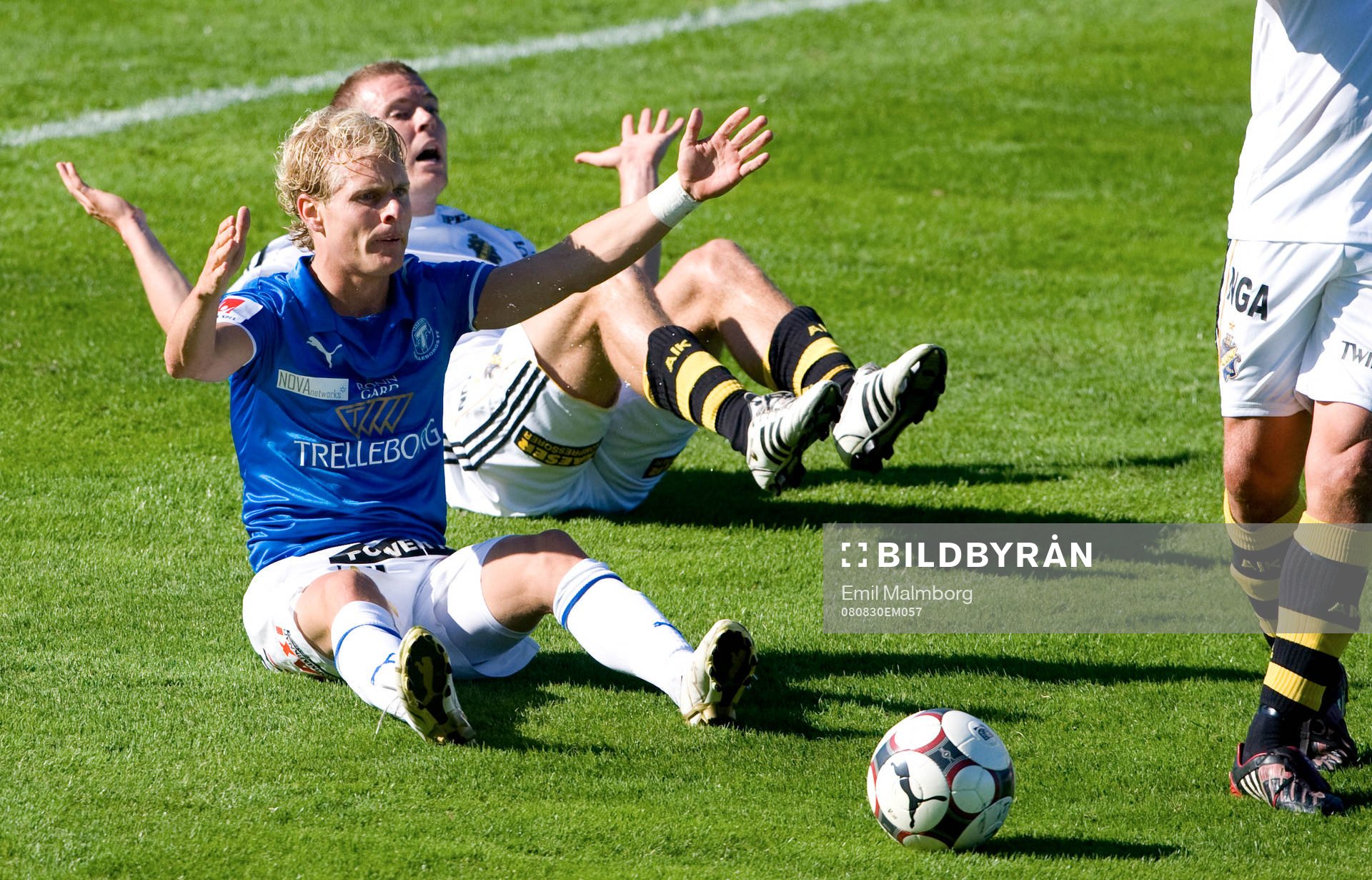Erik Sundin, TFF blir nerdragen och det blir straff