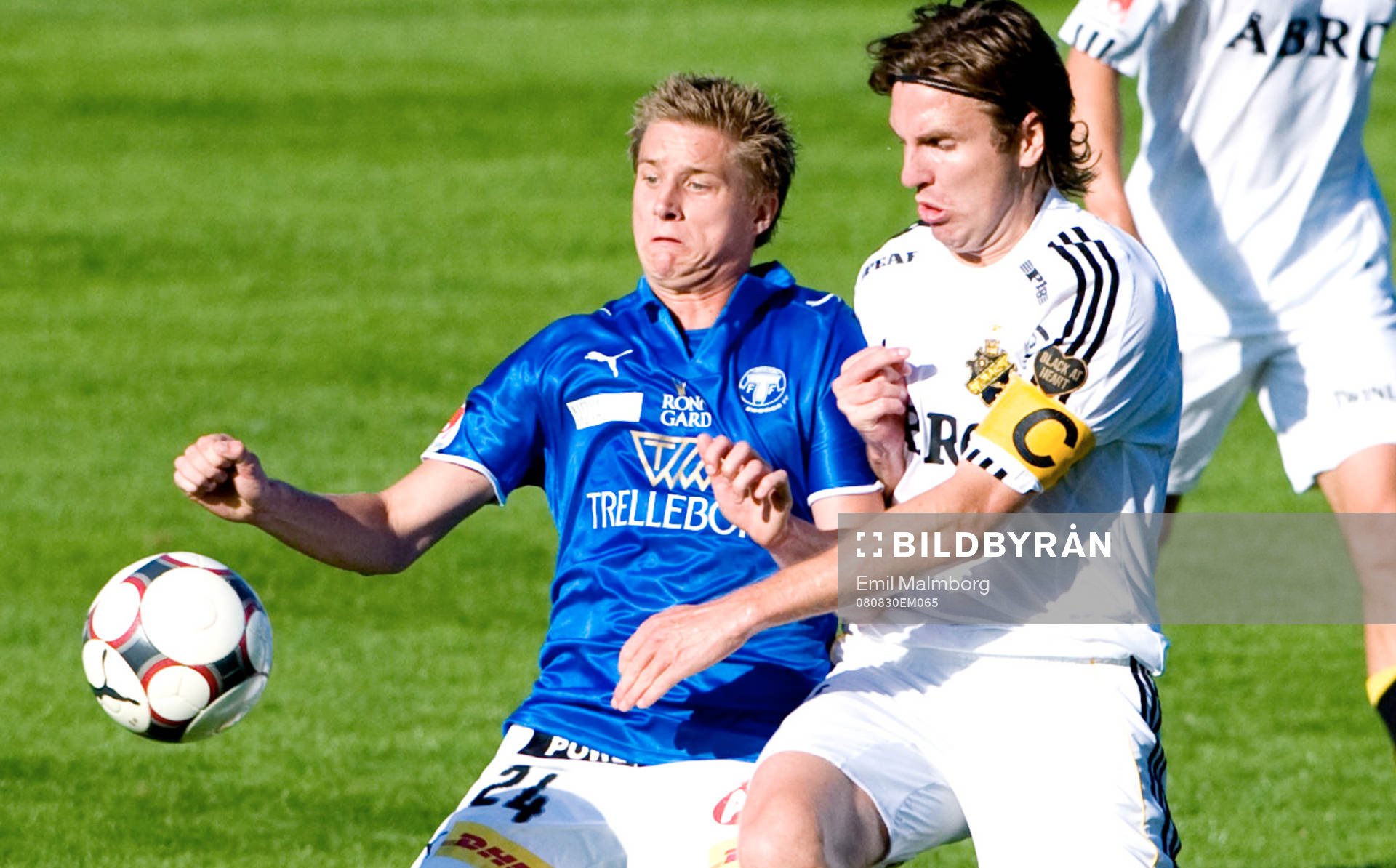 Andreas Drugge, TFF och Daniel Tjernström, AIK
