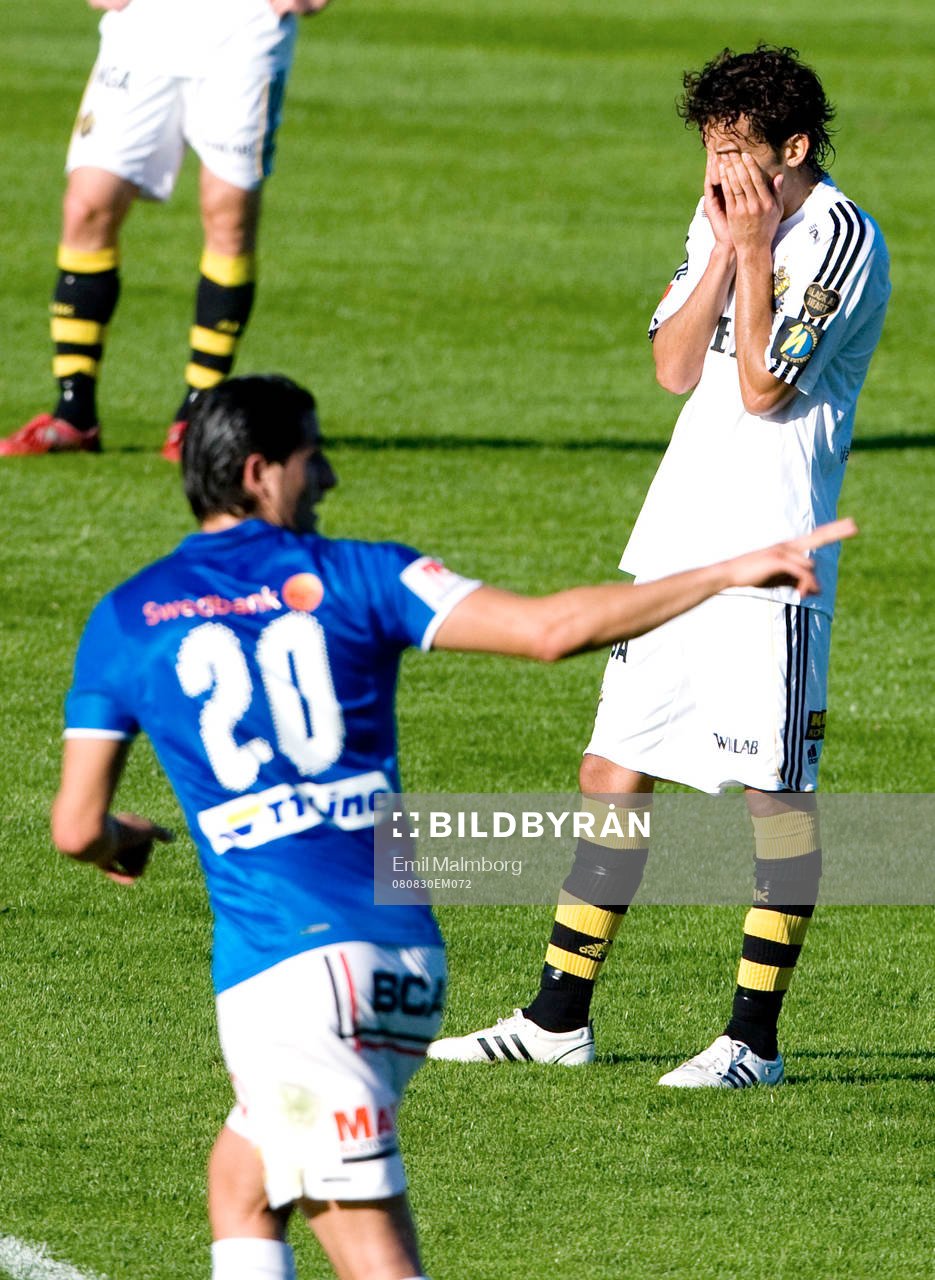 Daniel Mendes, AIK. Depp