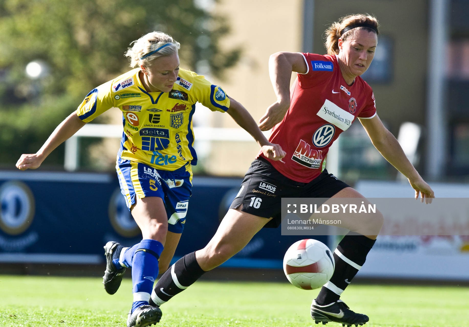 Kristin Åberg, Umeå Södra och Frida Petersson,