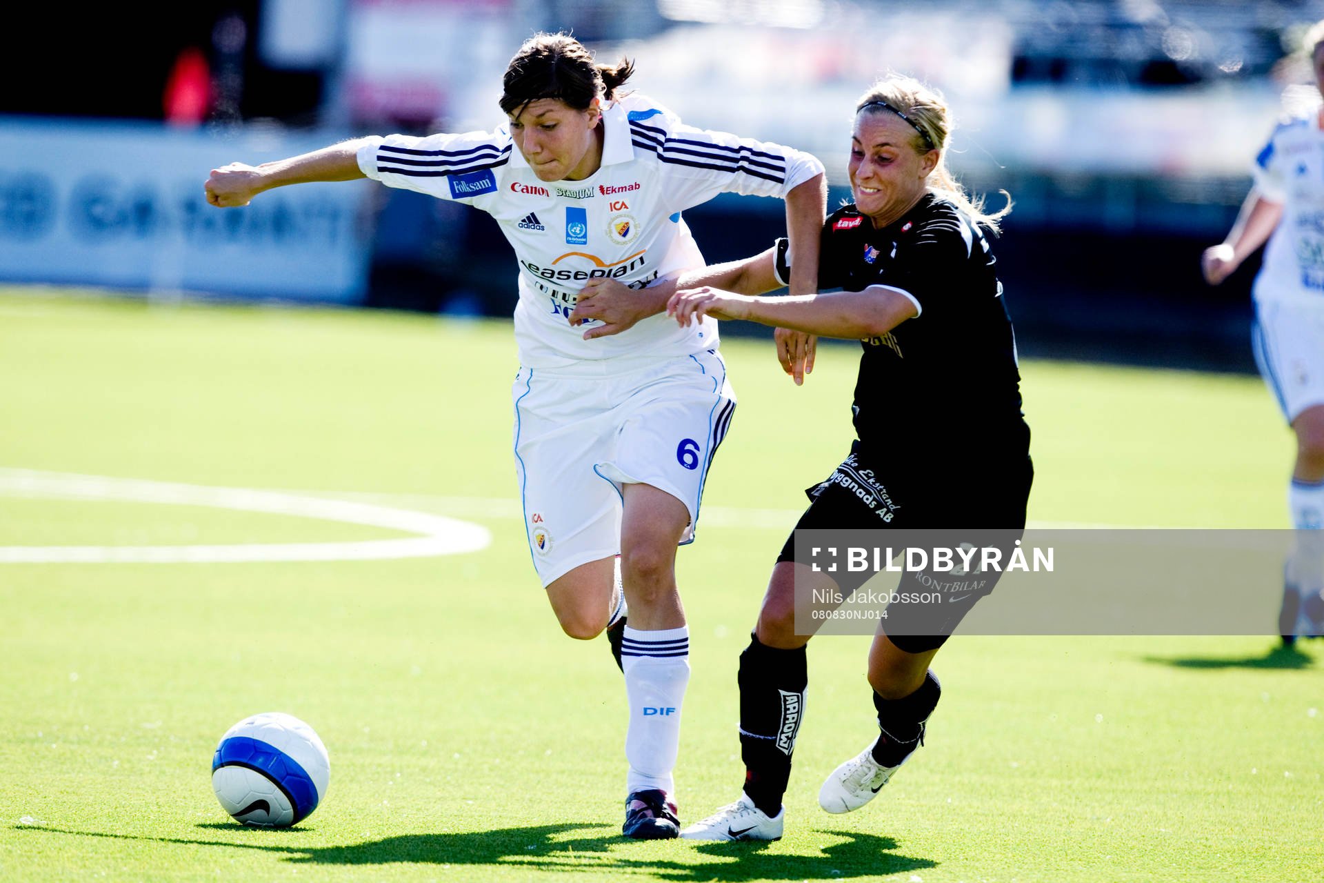 Linda Forsberg, Djurgården, Jenny Hallstenson, Göteborg