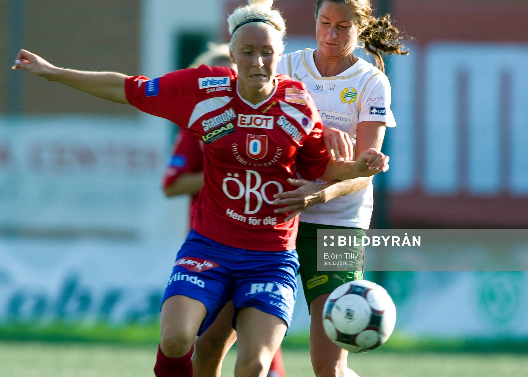 Caroline Näfver, Örebro och Madeleine Tegström, Hammarby