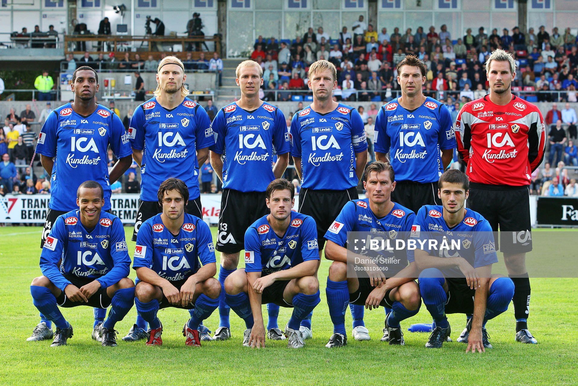 Halmstad, startelva, lagbild
