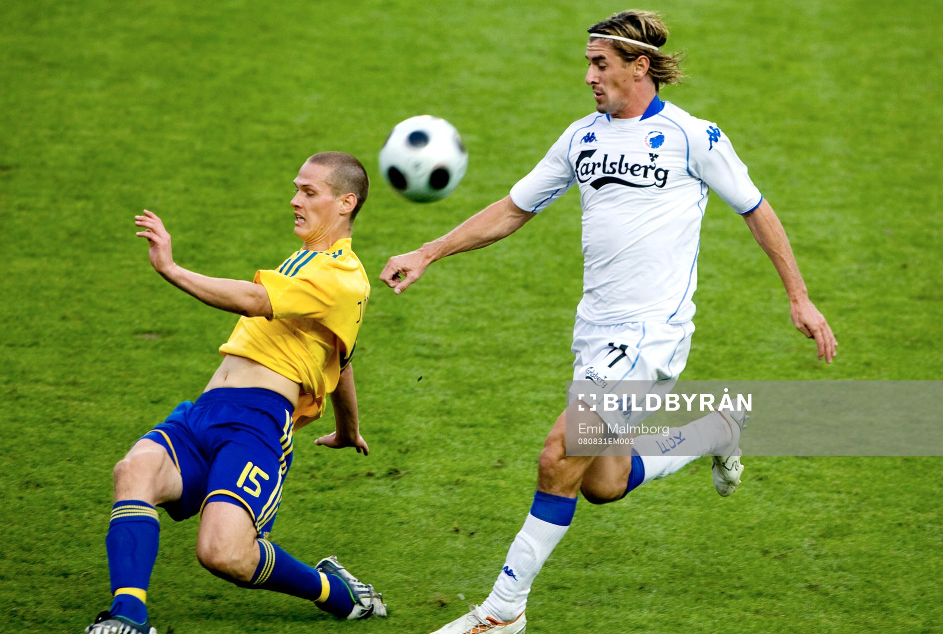 Jon Jönsson, Bröndby och Cesar Santin, FCK