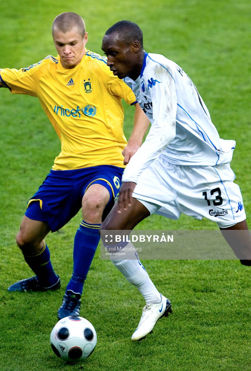 Samuel Holmén, Bröndby och Atiba Huchinson, FCK