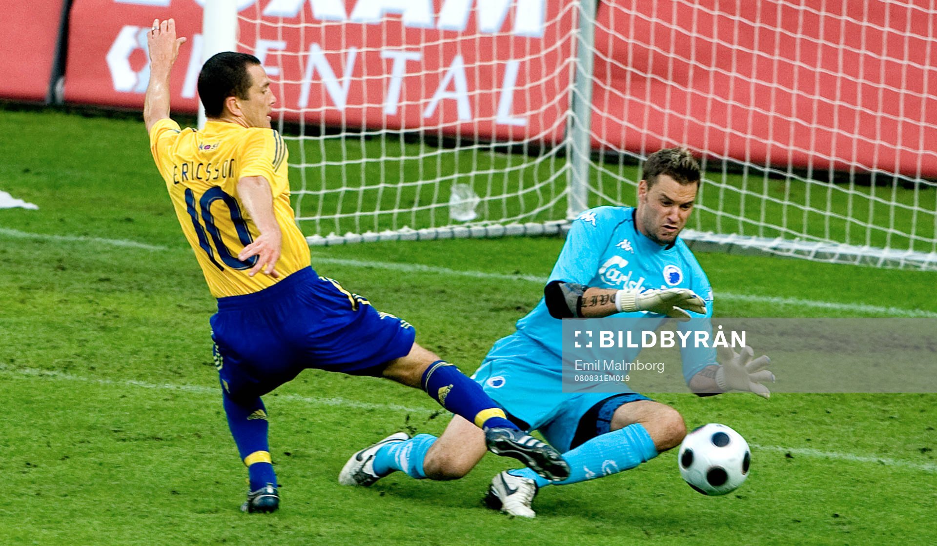 Martin Ericsson, Bröndby nära att göra mål