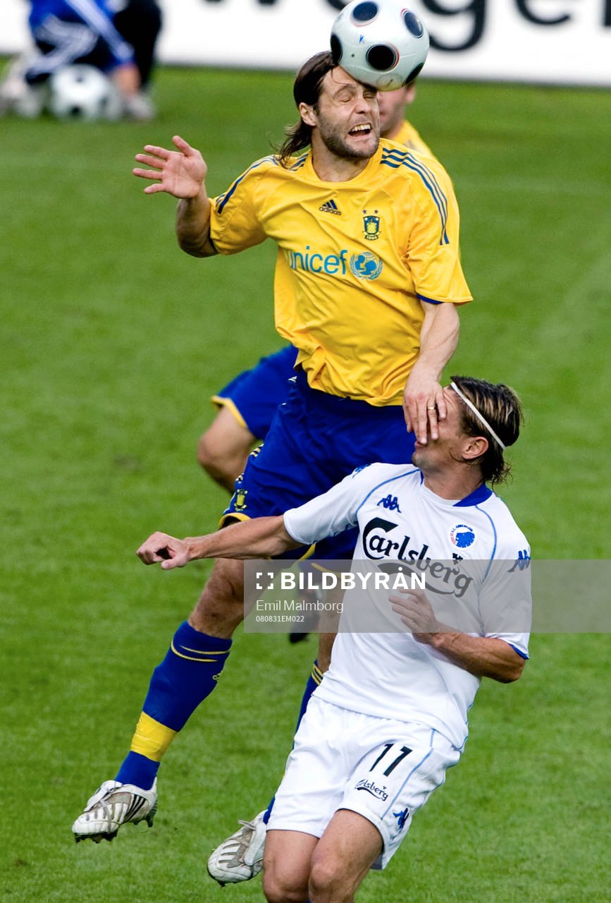 Max von Schlebrügge, Bröndby och Cesar Santin, FCK