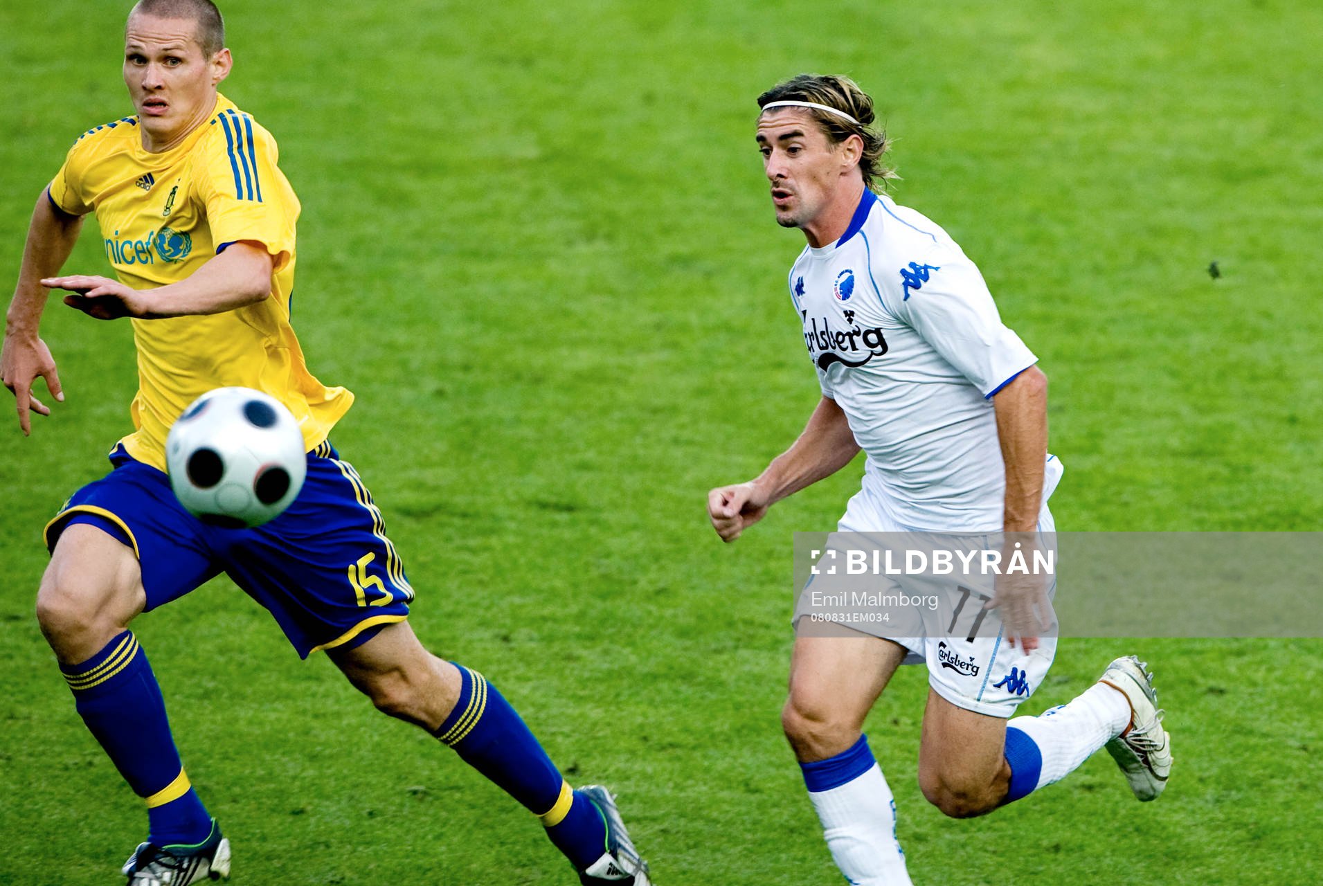 Jon Jönsson, Bröndby och Cesar Santin, FCK