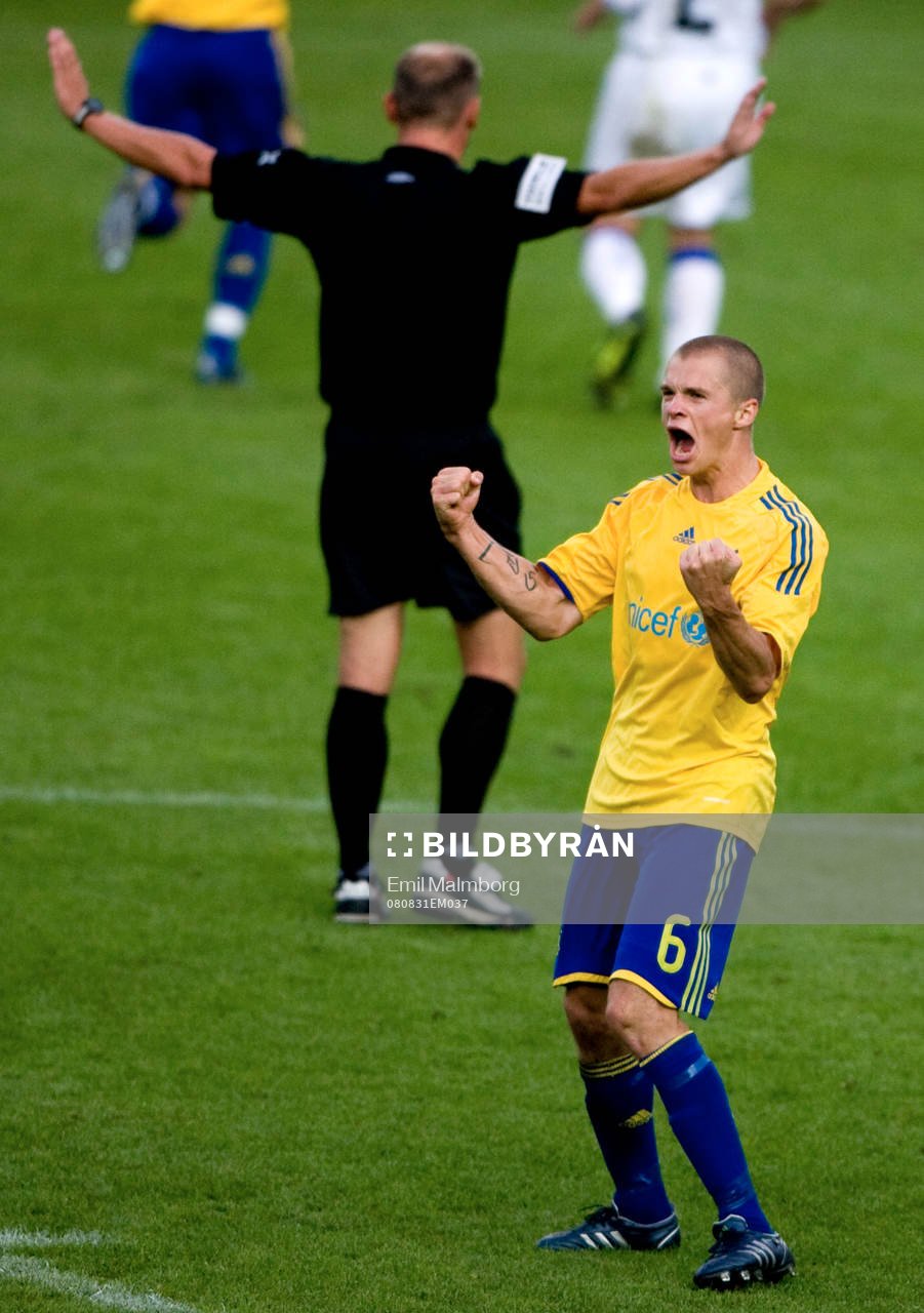 Samuel Holmén, Bröndby. Jubel
