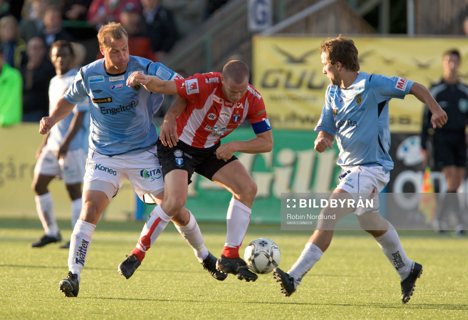 Hans Berggren, Gefle och Daniel Andersson, Malmö