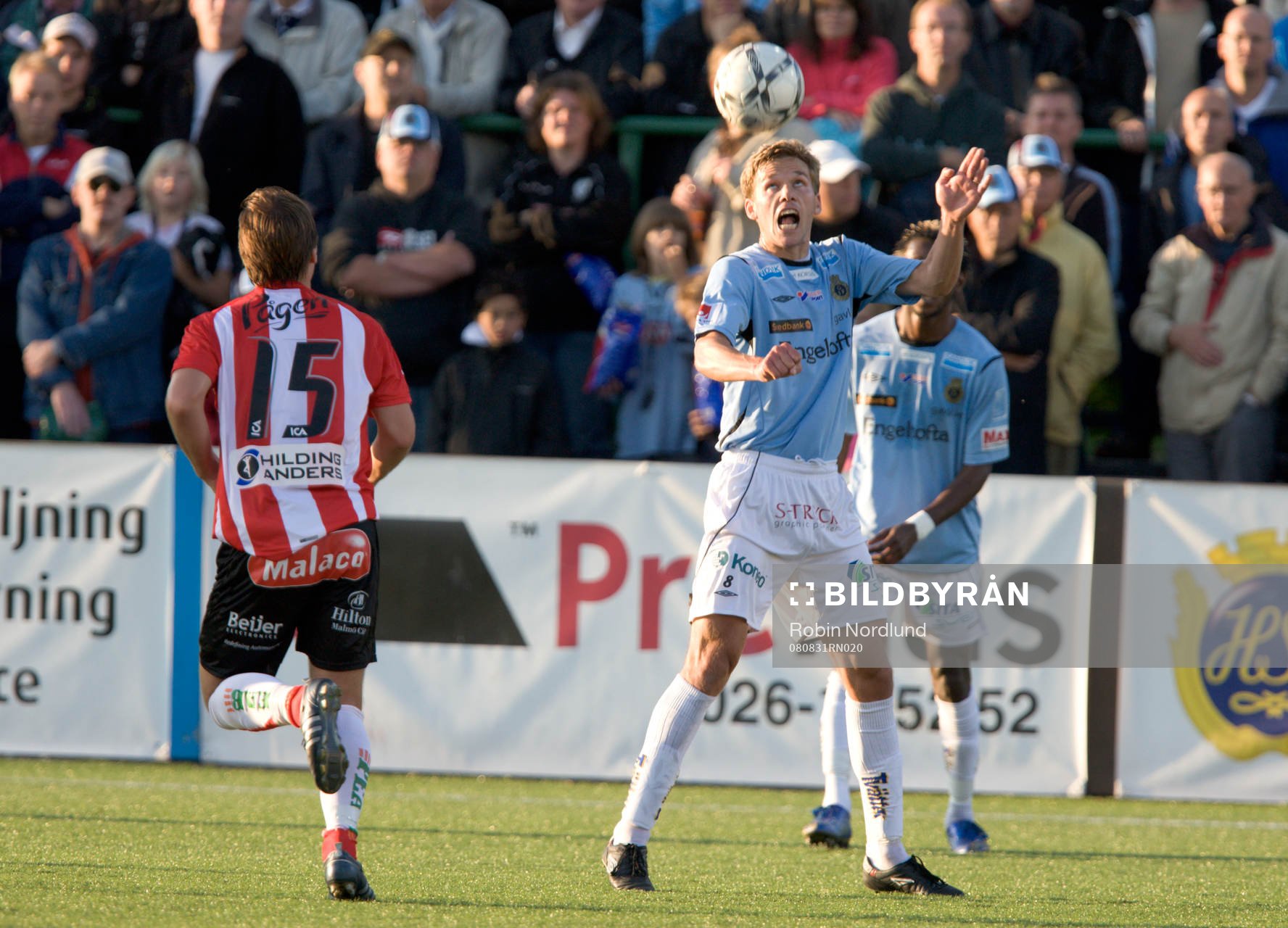 Johannes Ericsson, Gefle och Mike Jensen, Malmö