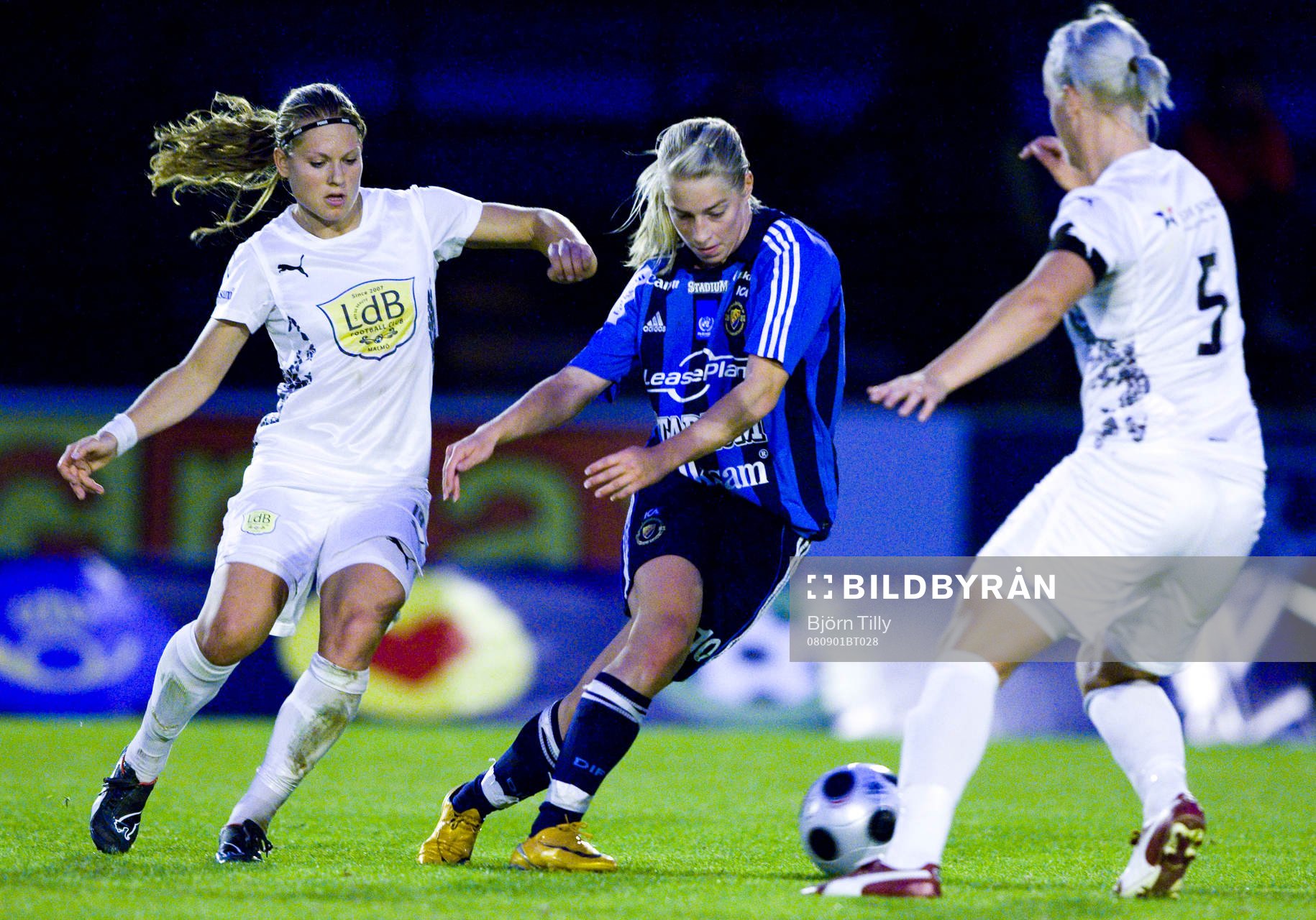 Pavlina Scasná, LdB Malmö och Linda Sällström,