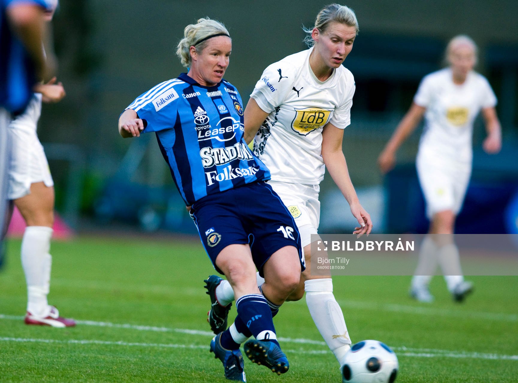 Victoria Svensson, Djurgården och Maria Aronsson, LdB