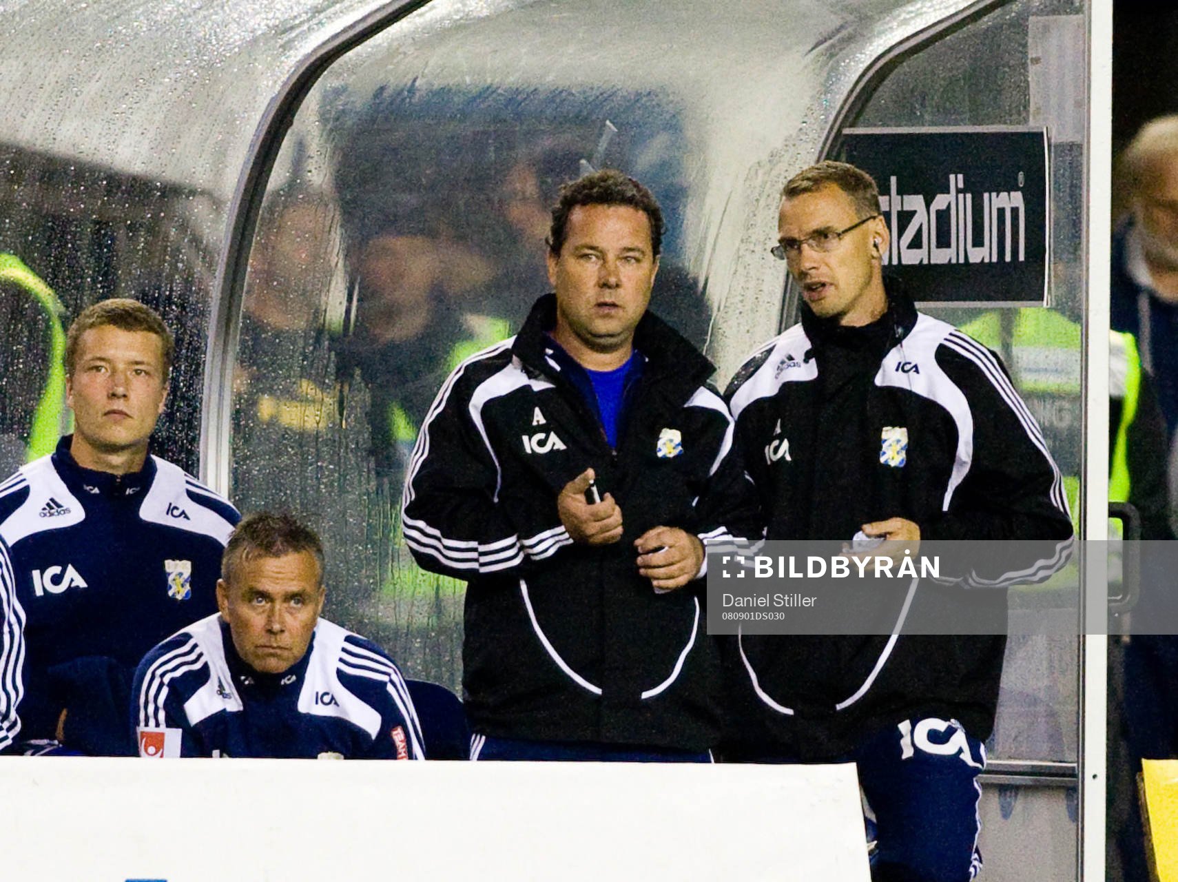 Stefan Rehn, tränare, Jonas Olsson, tränare, IFK Göteborg