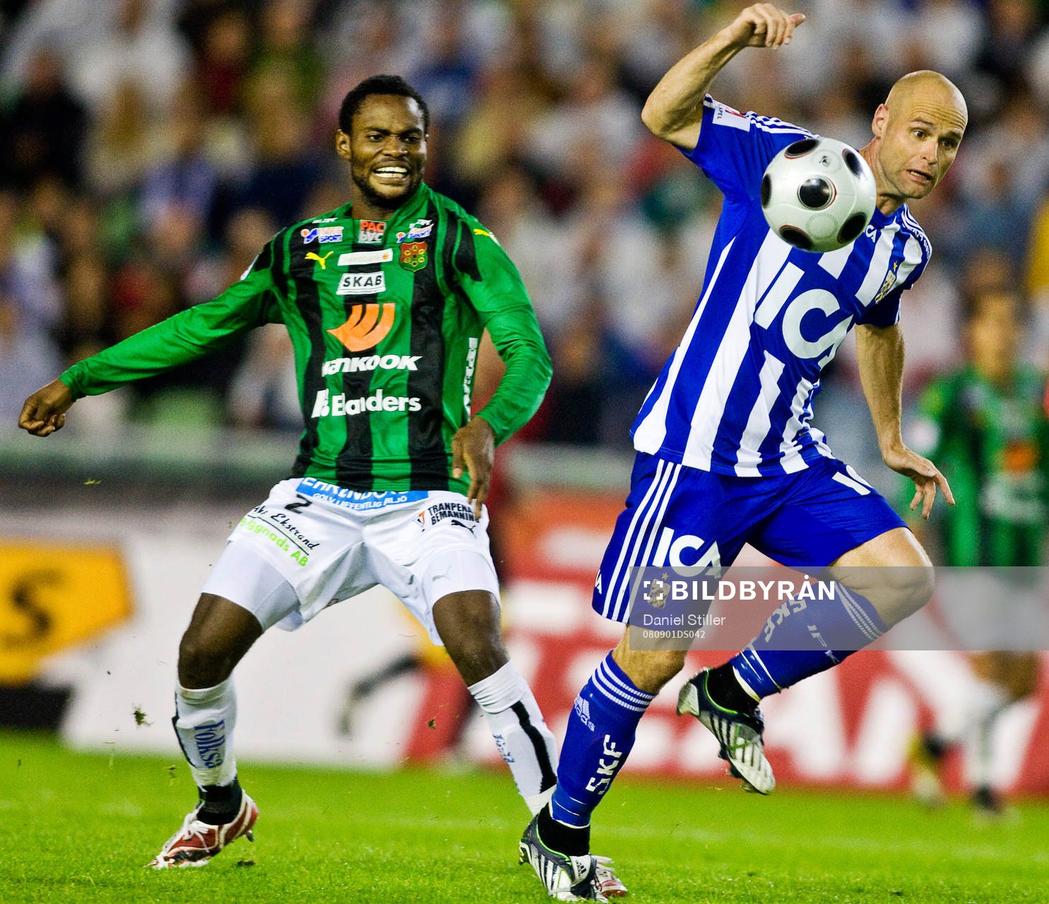 Thomas Olsson, IFK Göteborg. Rickard Ekunde, GAIS