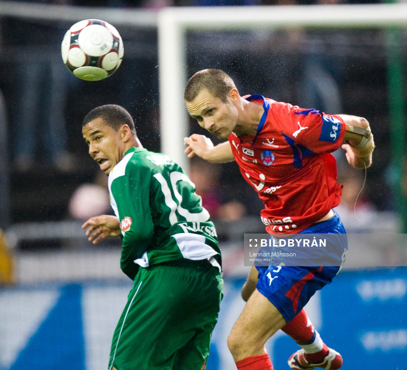 Hannu Patronen och Charlie Davies