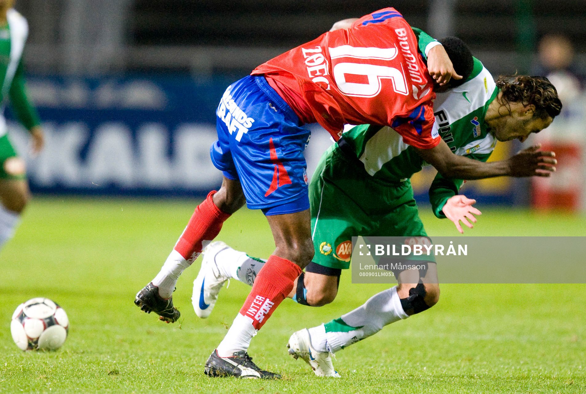 Rene Makondele och Erkan Zengin