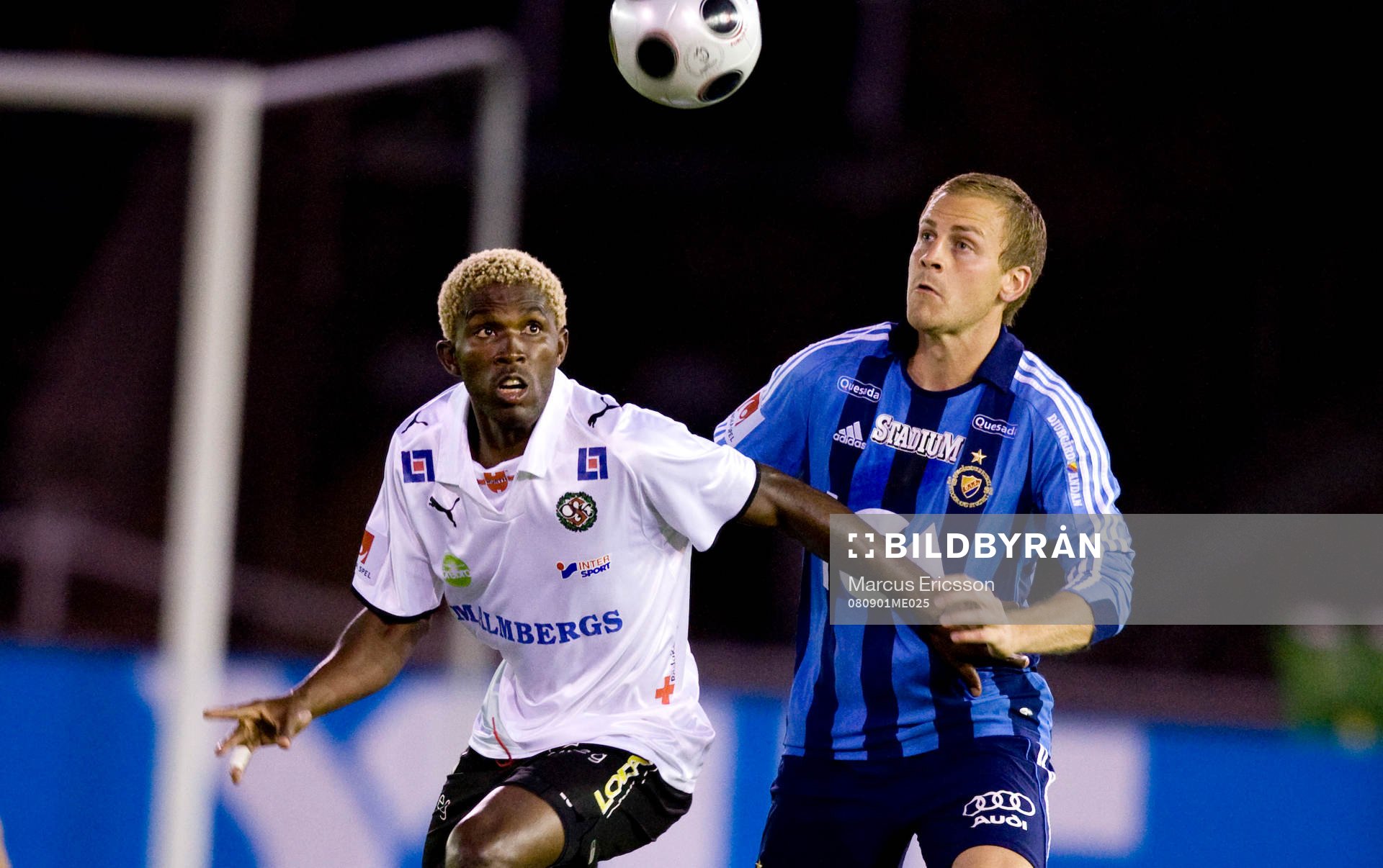 Daniel Sjölund, Djurgården, Eric Magloire Bassombeng,