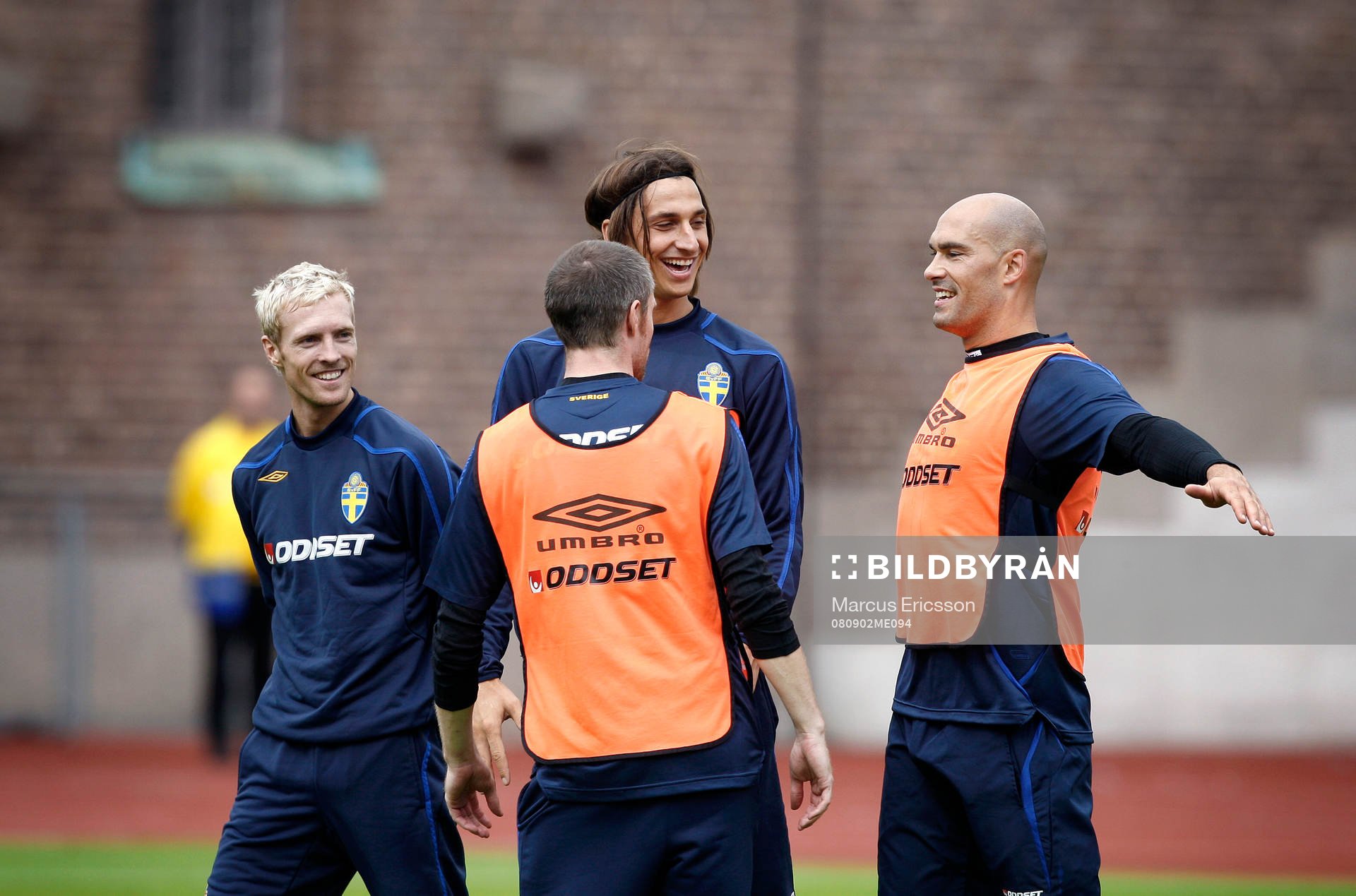 Christian Wilhelmsson, Zlatan Ibrahimovic, Mikael Nilsson