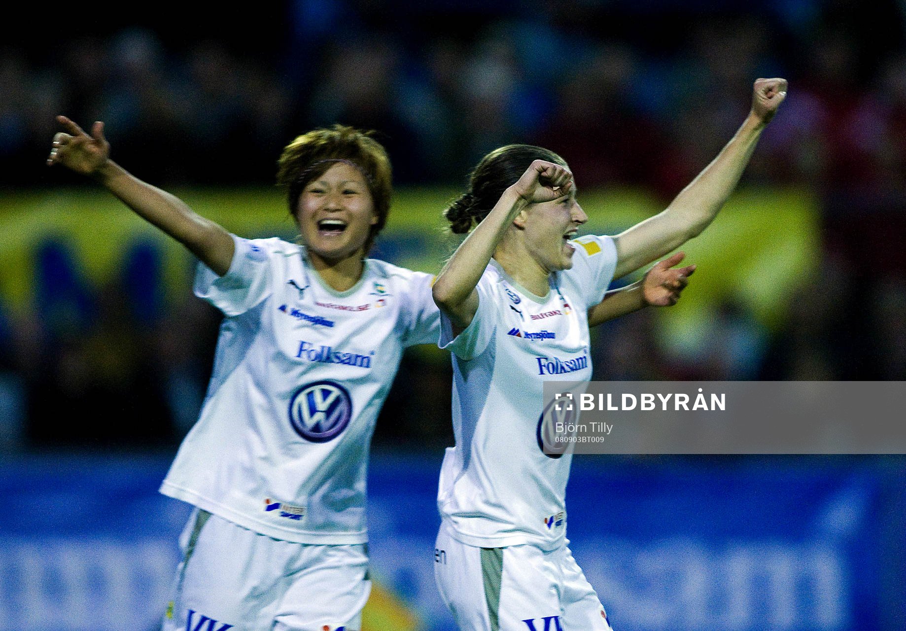 Mami Yamaguchi, och Johanna Rasmussen, Umeå
