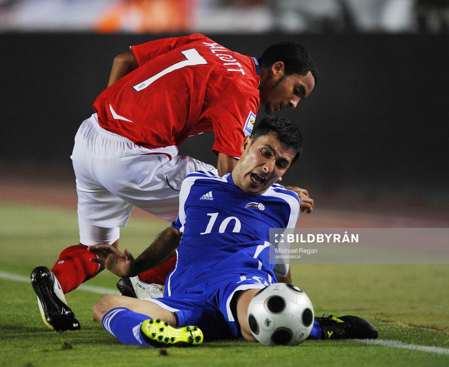 Theo Walcott och Manolo Jimenez