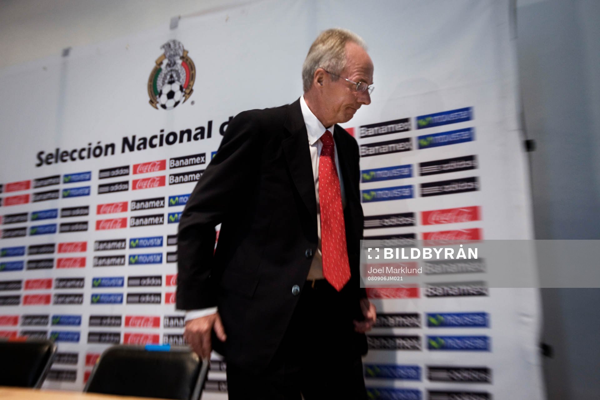 Sven-Göran Eriksson, förbundskapten, Mexico, lämnar