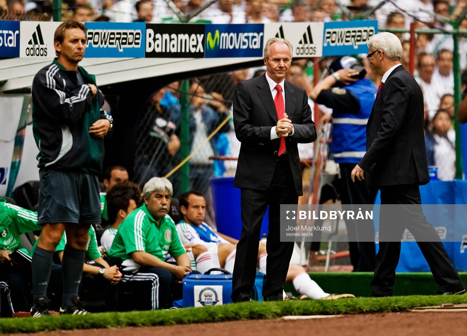 Sven-Göran Eriksson, förbundskapten, Mexico