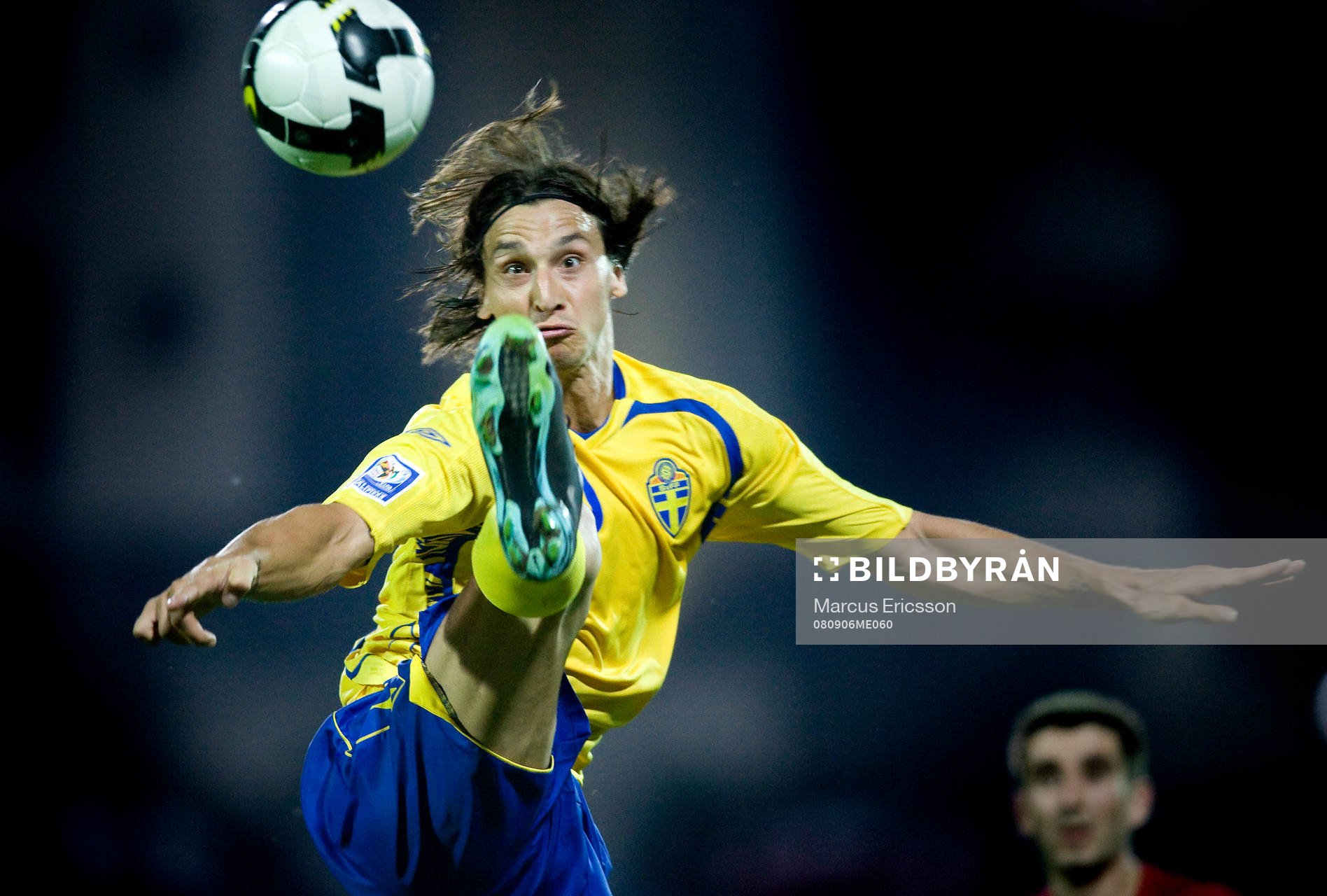 Zlatan Ibrahimovic, Sverige tar ned bollen som kommer