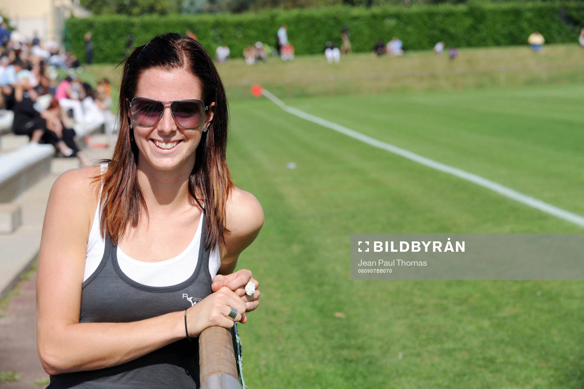 Lotta Schelin på plats i Lyon