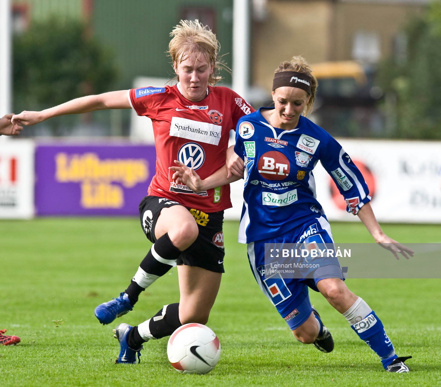 Sofie Persson, Kristianstad och Kosovare Asllani, Linköping